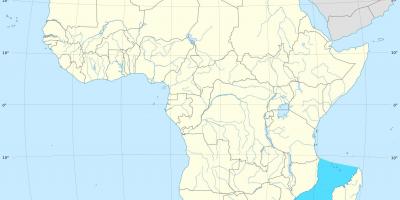 Mozambique channel africa map